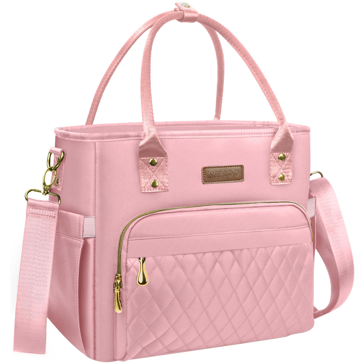 MIYCOO lunch bag main compartment showing spacious interior