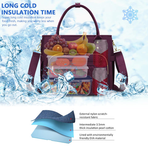 MIYCOO multiple compartments keep utensils and essentials organized