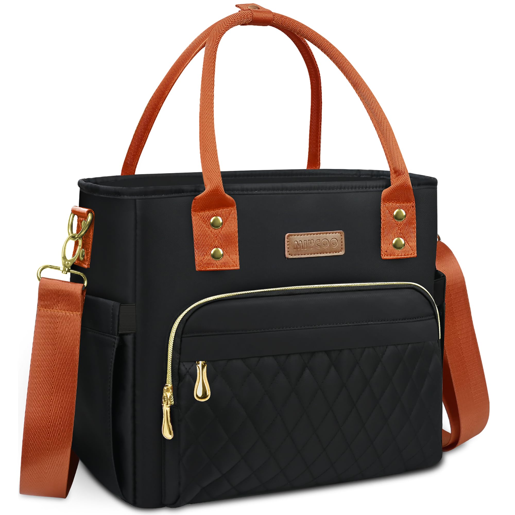 MIYCOO lunch bag large capacity keeps meals organized for workdays
