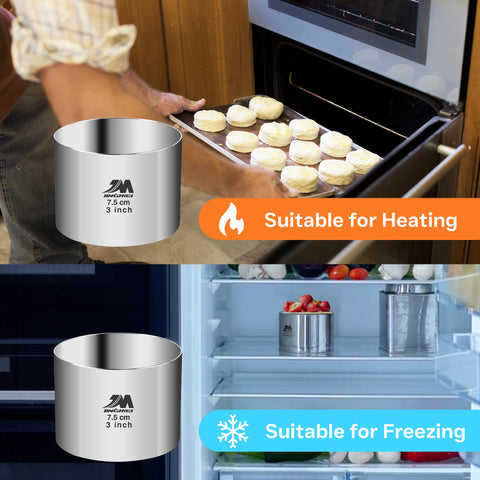 M JINGMEI pusher tool enables clean, precise pressing in molds.