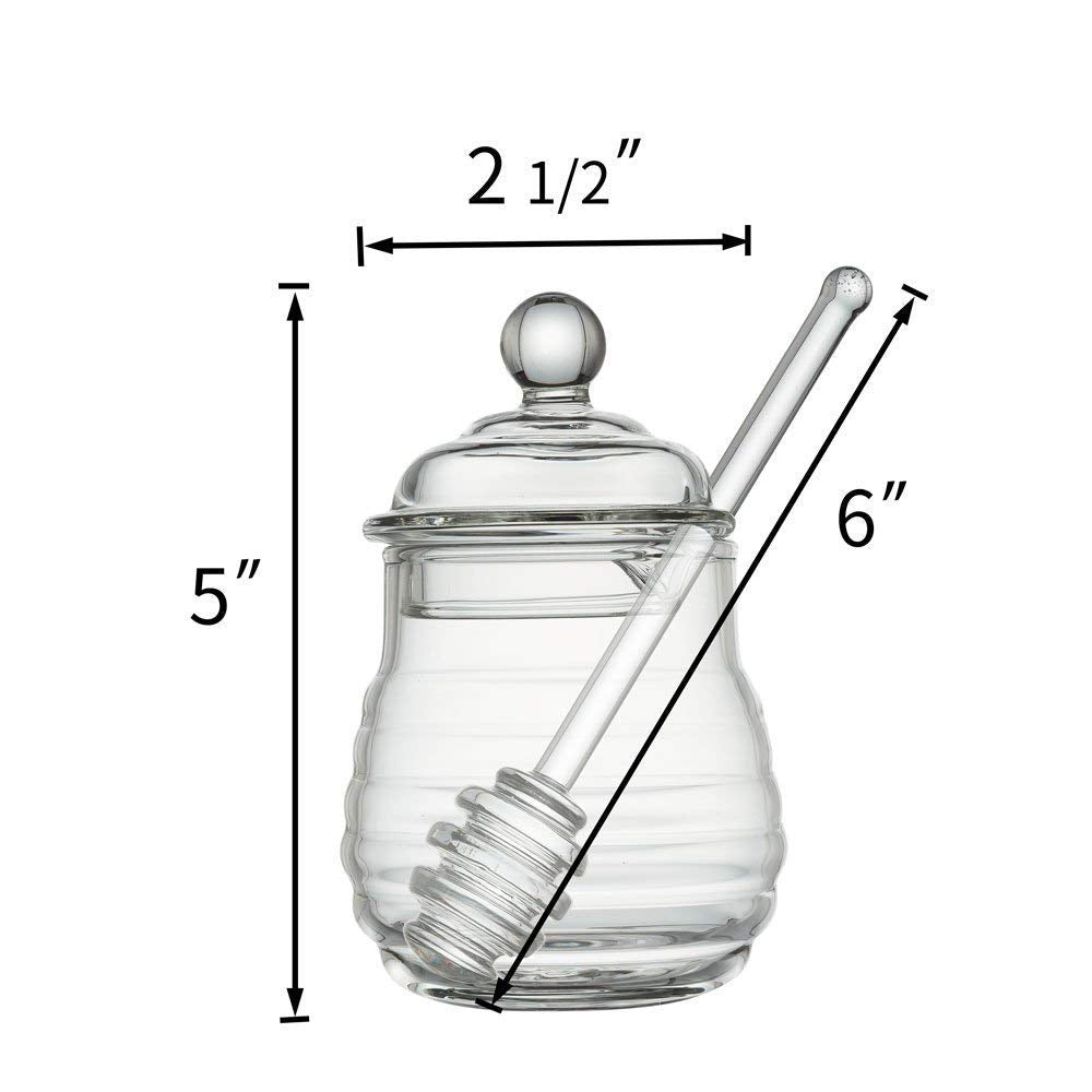 Mkono elegant gift-worthy honey jar ideal for housewarming