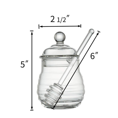 Mkono elegant gift-worthy honey jar ideal for housewarming