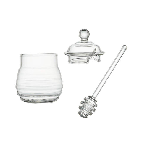 Mkono kitchen honey storage pot suitable for tea, baking, toppings