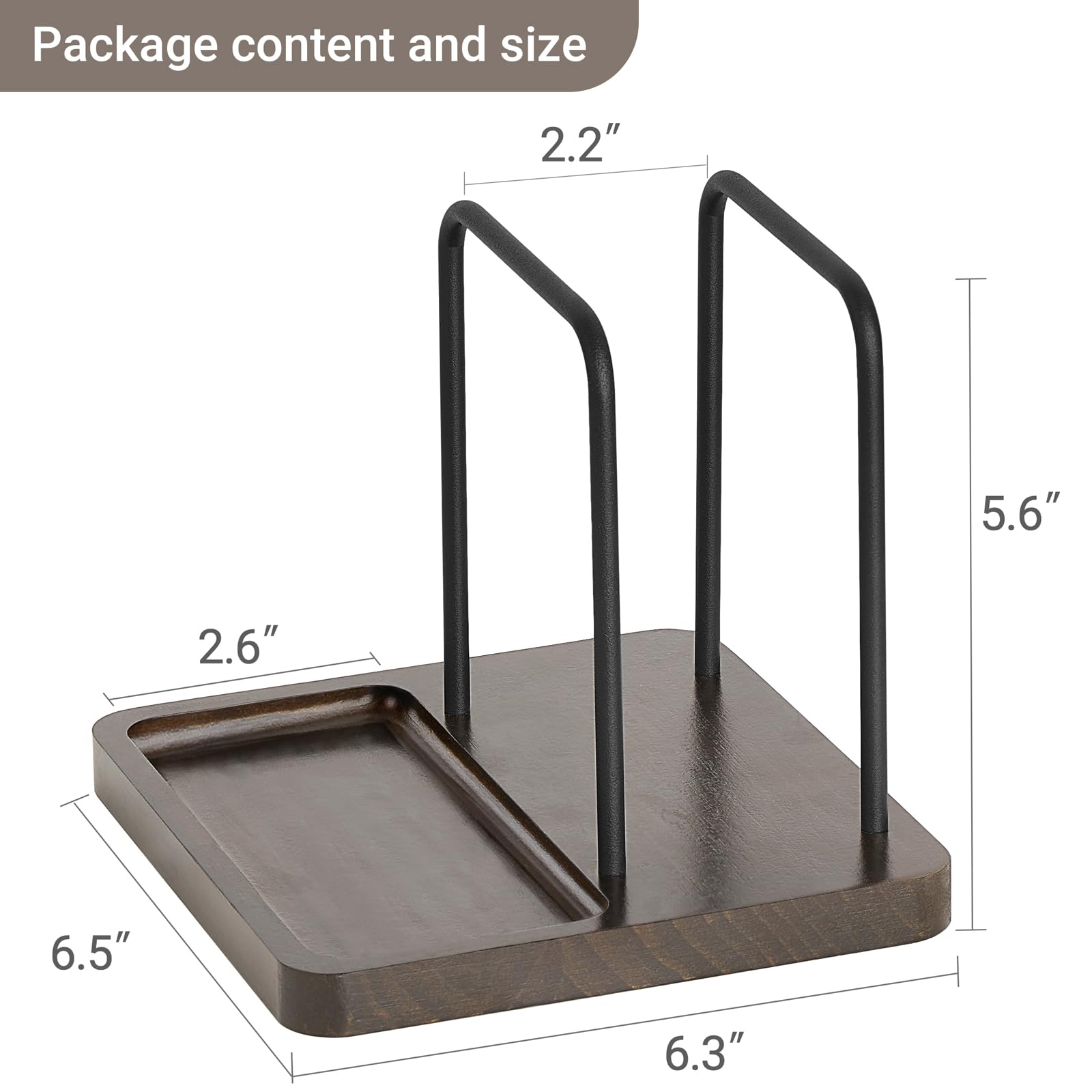 Mkono napkin holder on kitchen counter offering multiuse organization