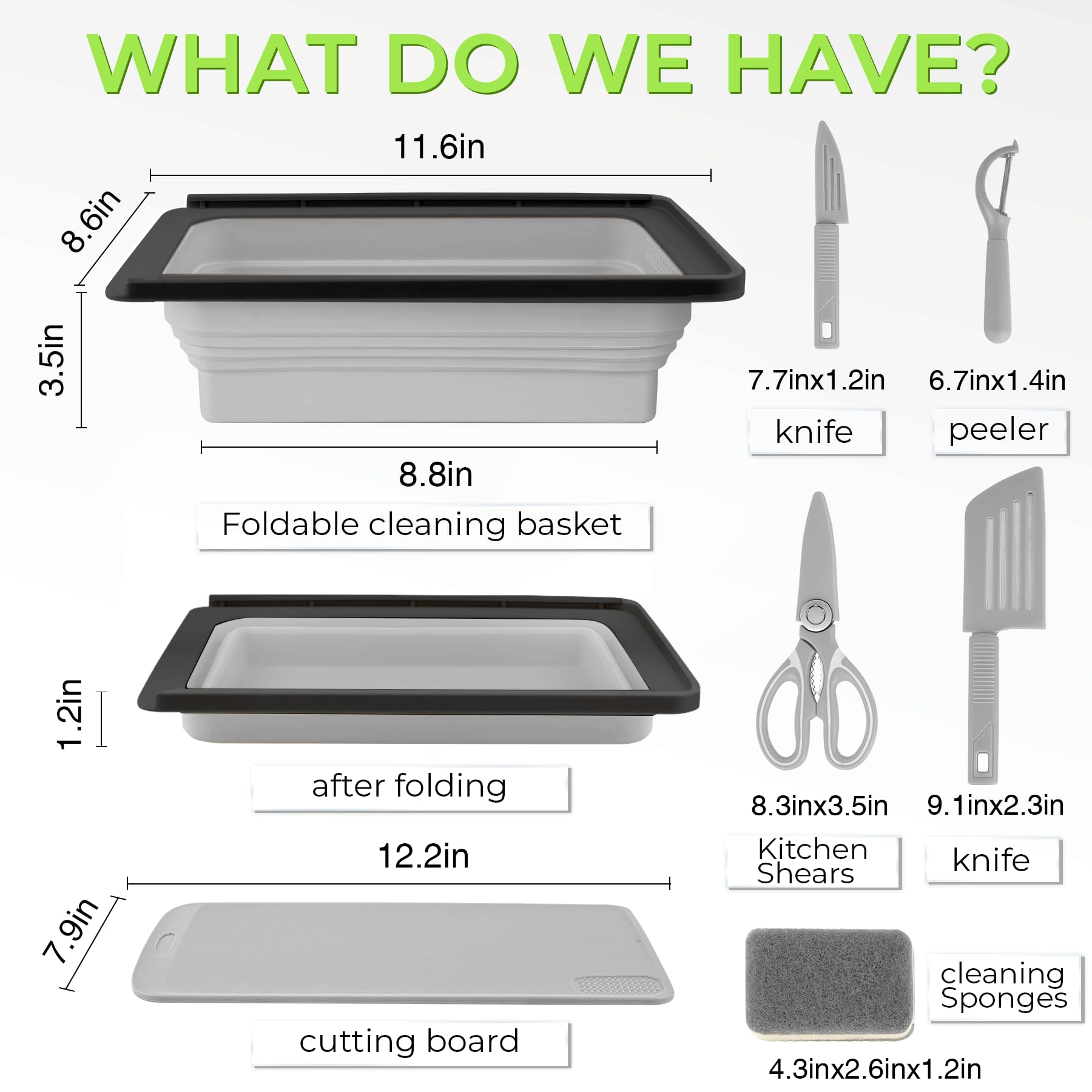 MKOSAB all-in-one kit keeps outdoor counters tidy with integrated tools.