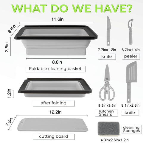 MKOSAB all-in-one kit keeps outdoor counters tidy with integrated tools.