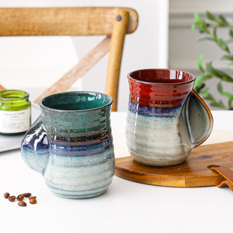 Mkour dishwasher-safe mug designed for simple cleaning after use