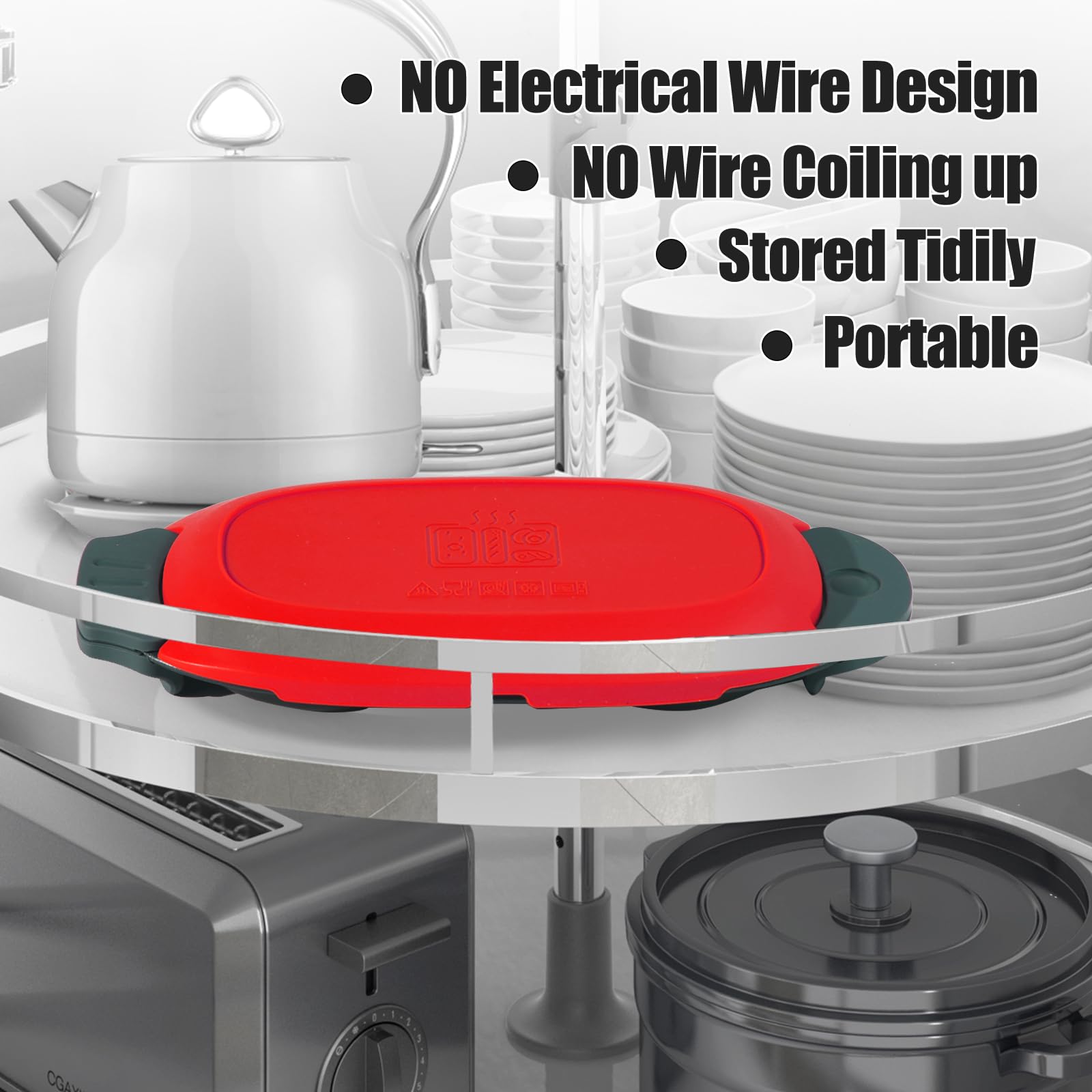 MKYSAIL dishwasher-safe construction simplifies cleanup after quick meals