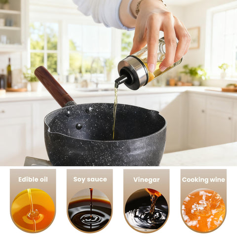 Mlici inner sift cap offers controlled pouring for different textures