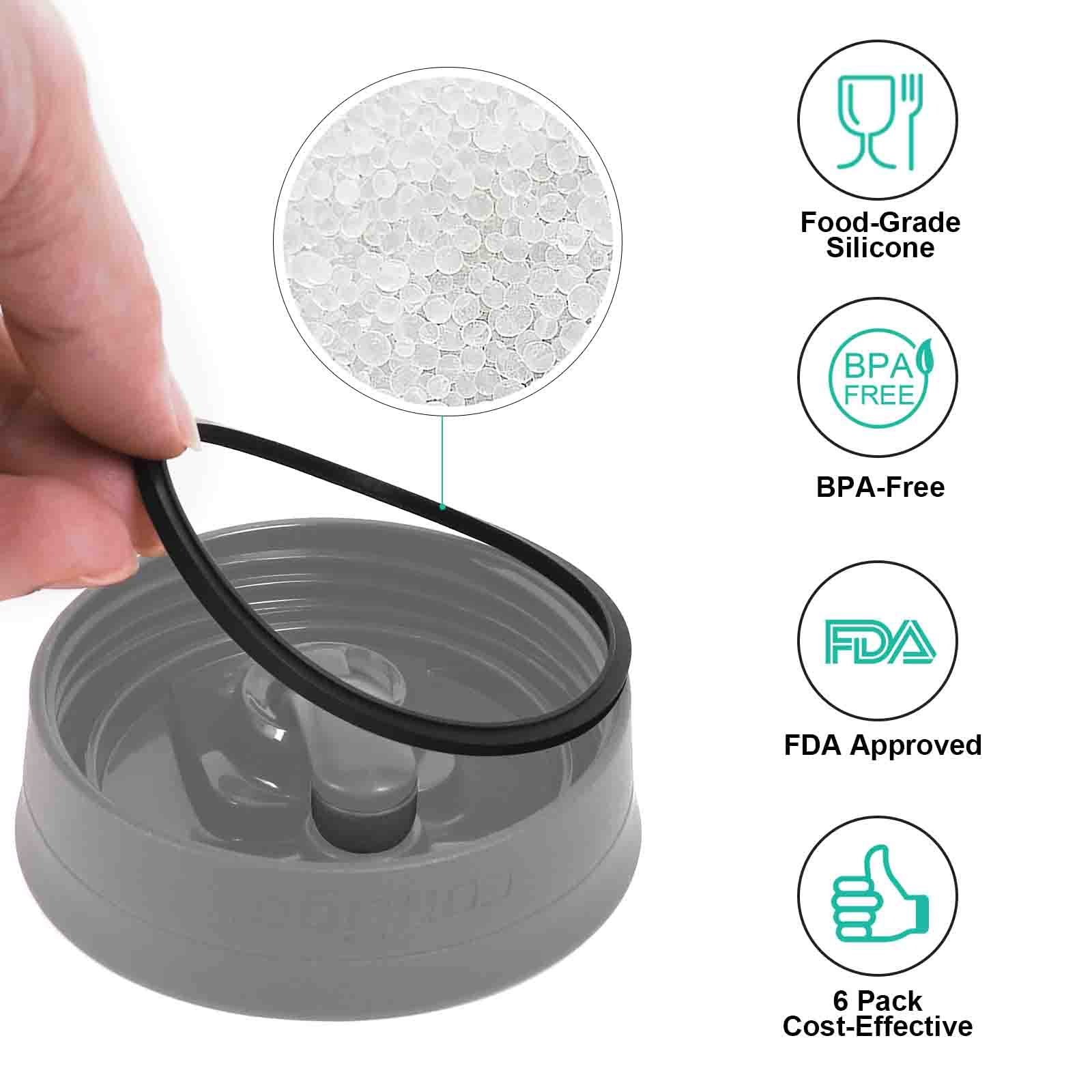 MLKSI Contigo Bryon 20oz seal for durable fit and leak prevention