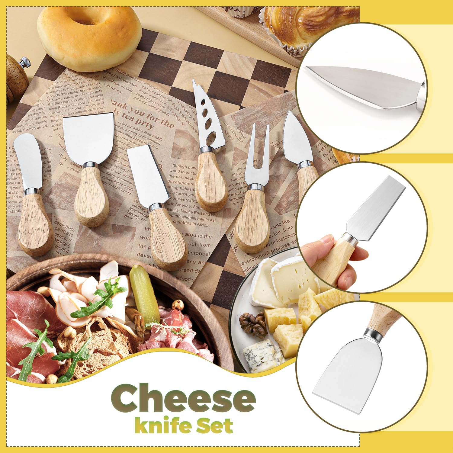 Mlurcu mini serving tongs designed for precise grip.