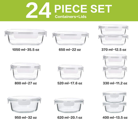 M MCIRCO borosilicate glass close-up shows durable fridge-to-table use.