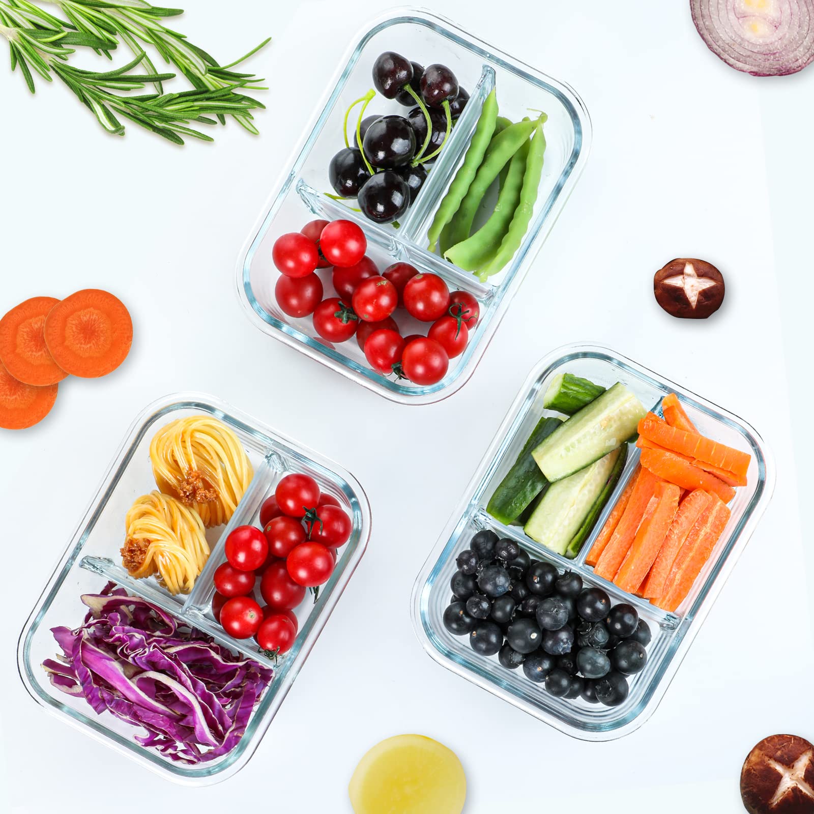 M MCIRCO lunch boxes help keep meals fresh for busy, on-the-go days.