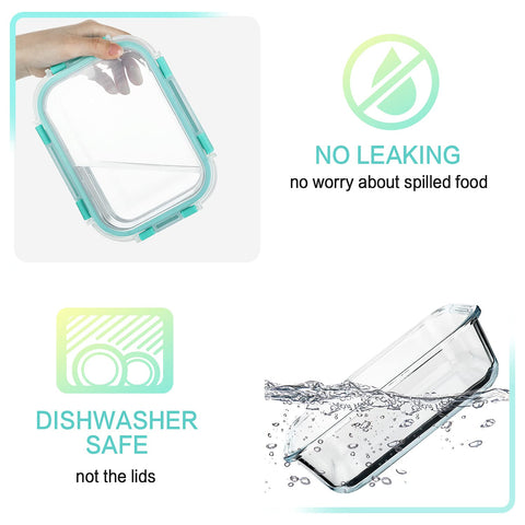 M MCIRCO dishwasher safe container for easy cleanup