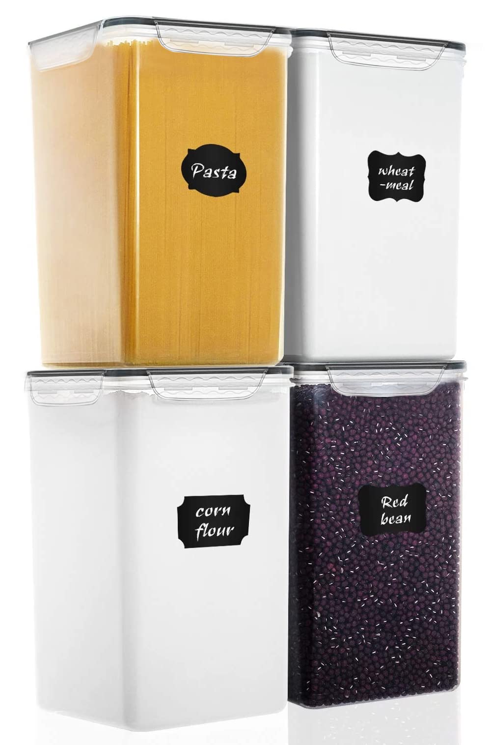 MMcirco extra-large 7qt container with locking lid for fresh, organized dry foods.
