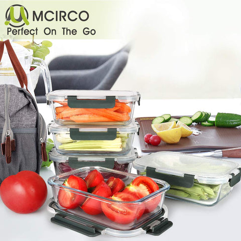 M MCIRCO freezer-ready storage to keep meals fresh.