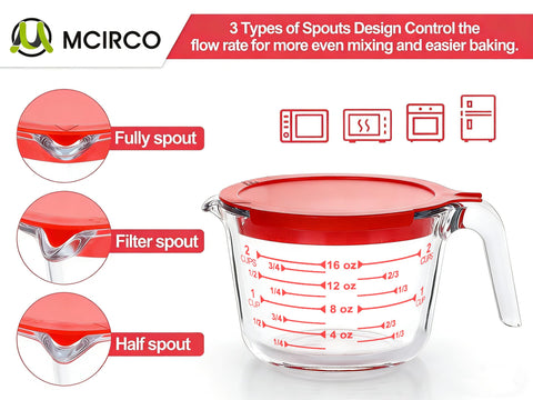 M MCIRCO nesting design keeps cups compact for small kitchens.