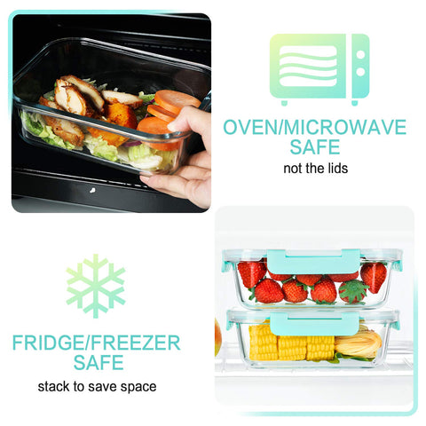 M MCIRCO stackable design saves fridge and cabinet space