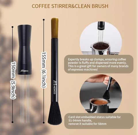 MMEWCO espresso puck screen as part of streamlined extraction