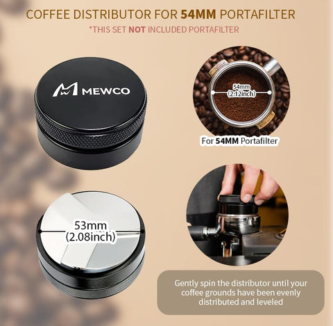 MMEWCO calibrated spring-loaded tamper for precise tamping