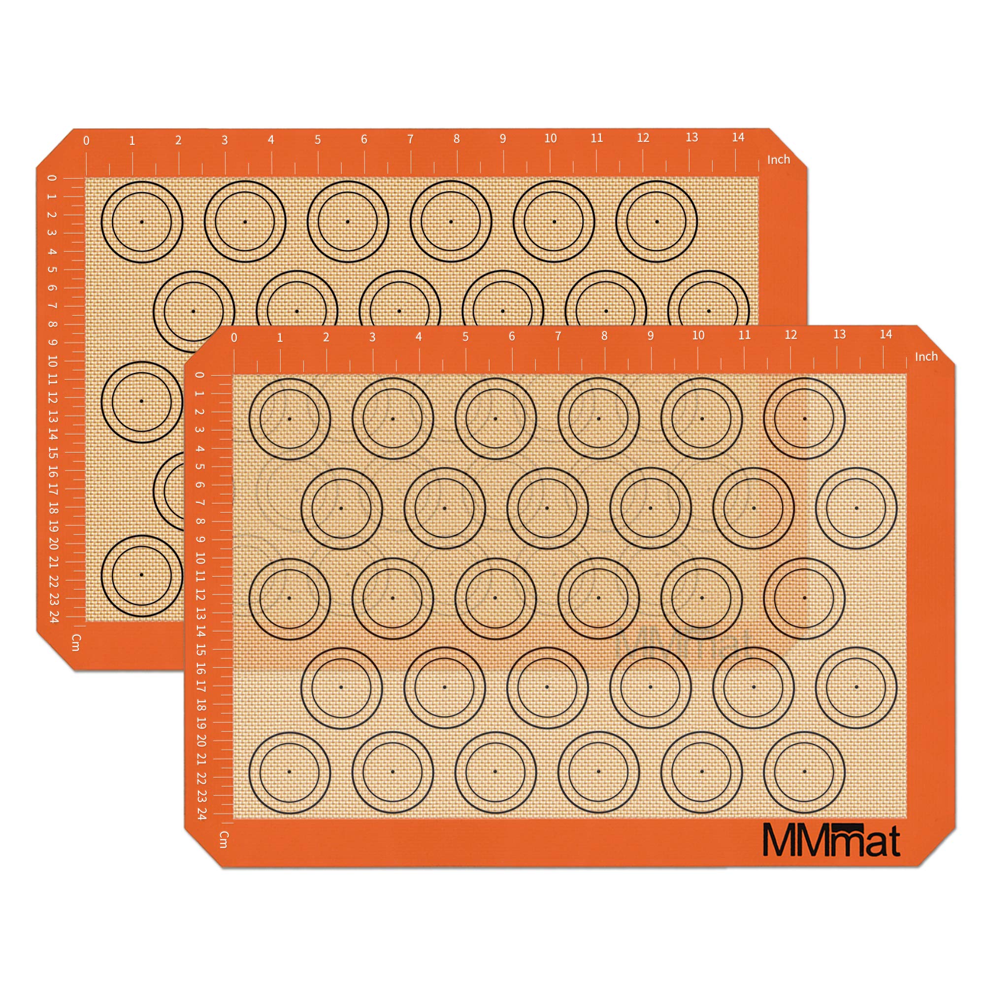 MMMAT silicone baking mat nonstick surface enables effortless food release