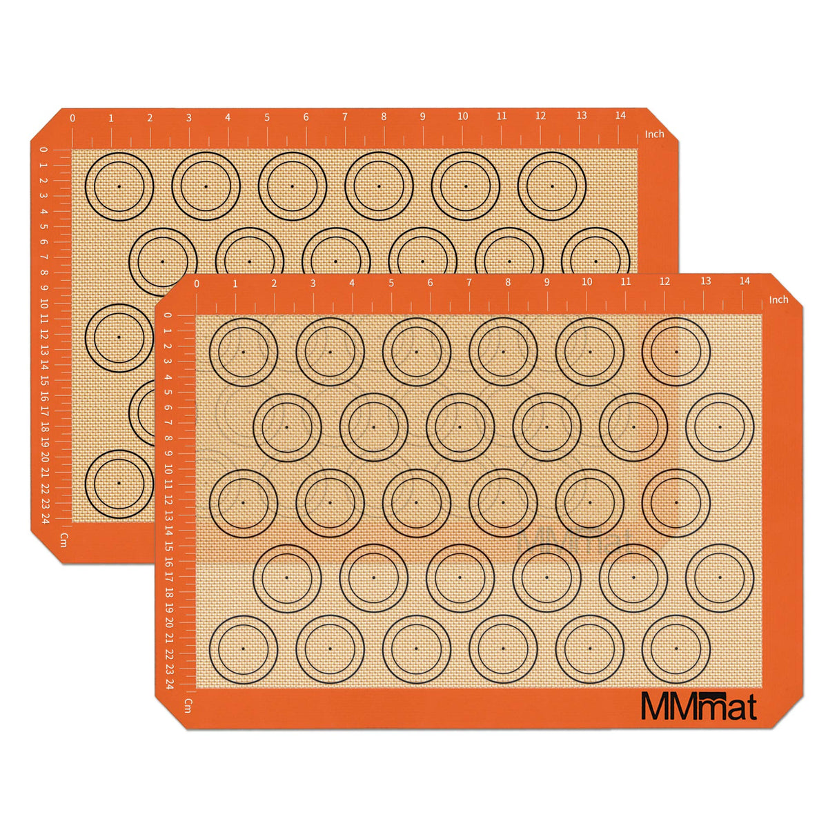 MMMAT silicone baking mat nonstick surface enables effortless food release