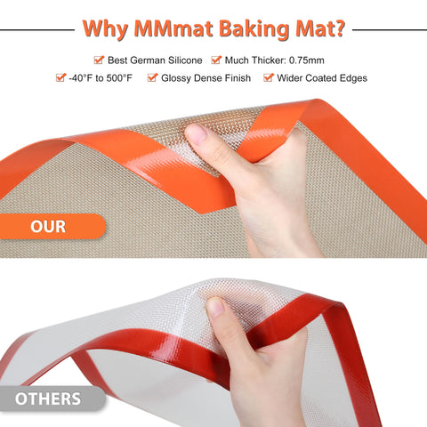 MMMAT dough-release capability helps lift pastries without sticking.
