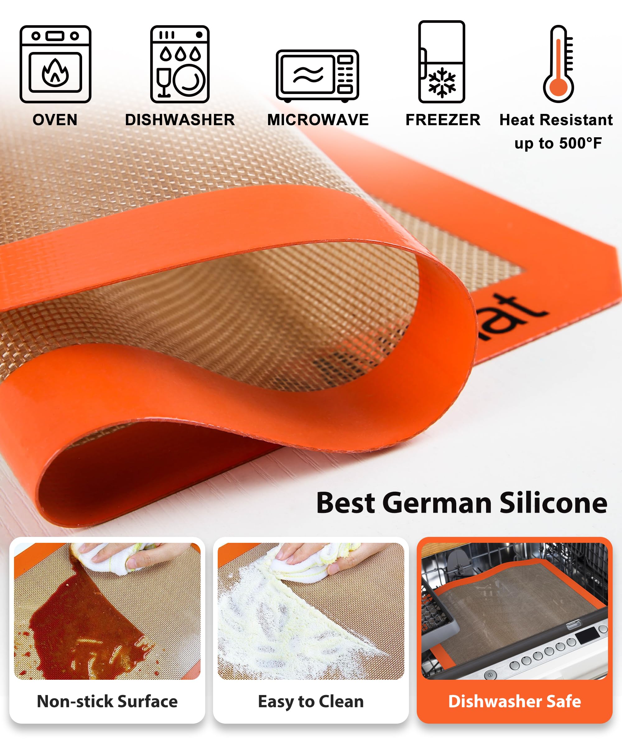 MMMAT mats used as a kitchen counter mat to protect surfaces.