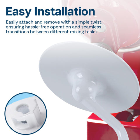MMOBIEL mixer attachments 3-piece-kit all-in-one set for baking versatility