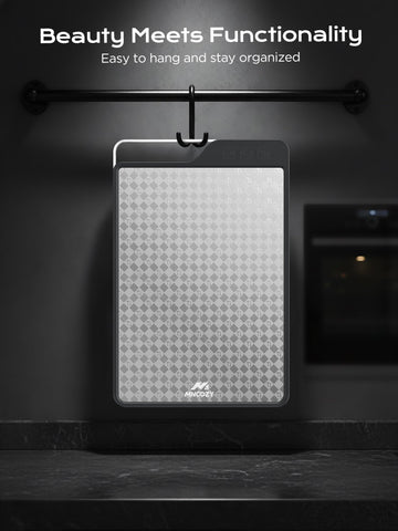 MNCOZY easy-clean, non-stick surface rinses quickly after use.
