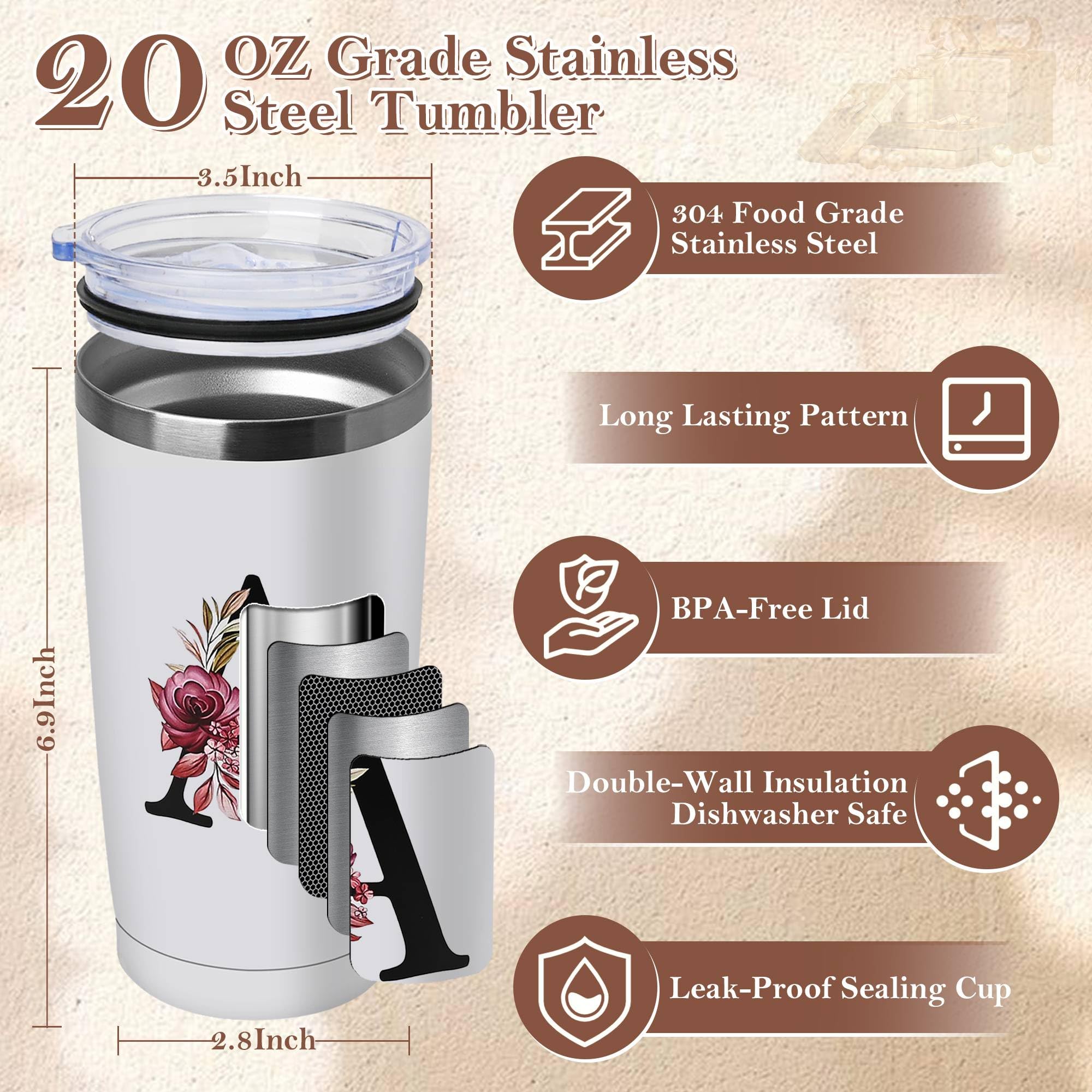 MNZZ 18/8 stainless steel construction ensures durability and clean taste