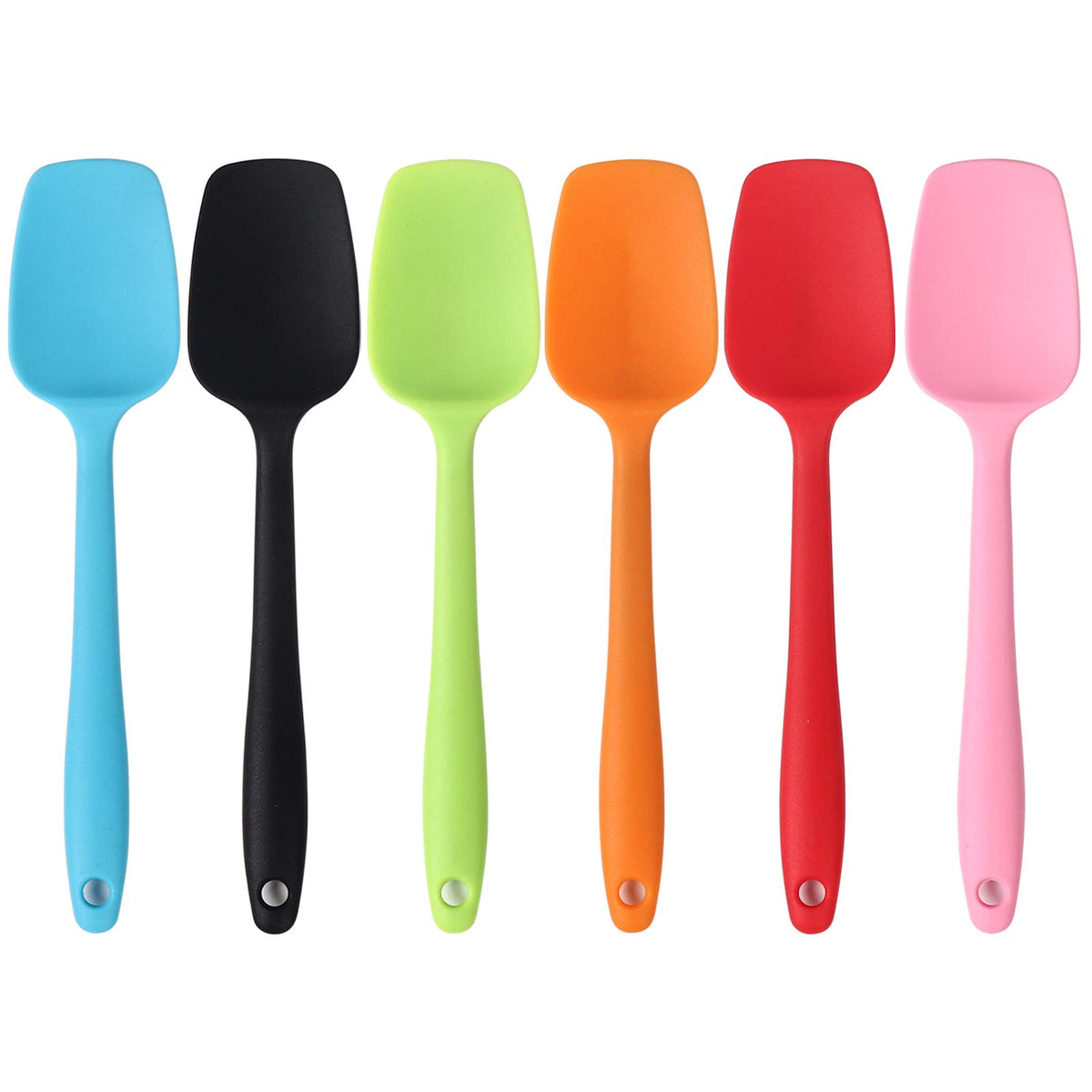 MOACC silicone spatula heat resistant up to 500F for non-stick cookware