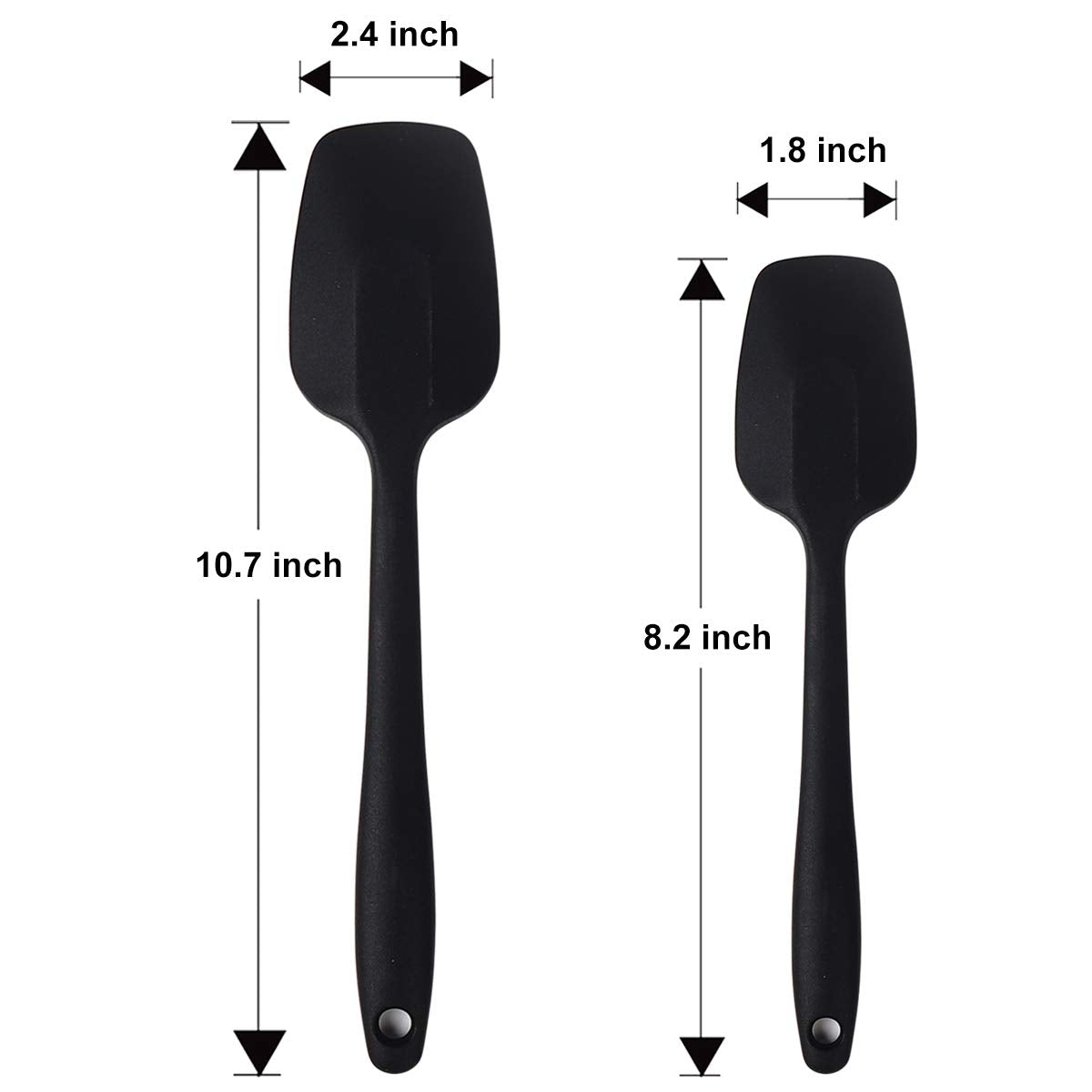 MOACC multi-use spatula set ideal for stirring, scraping, and folding