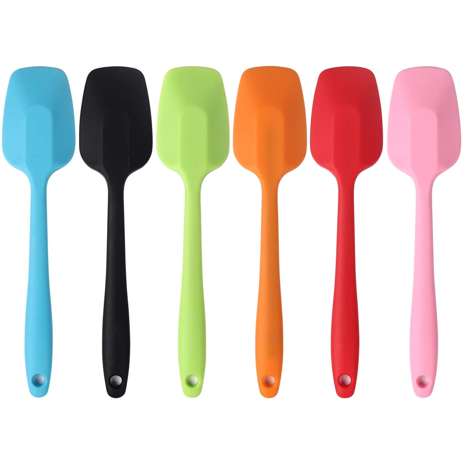 MOACC silicone spatula with seamless one-piece design prevents food from sticking