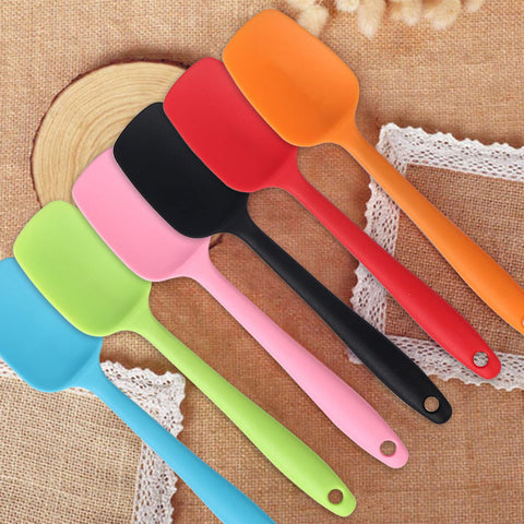 MOACC silicone spatula with stainless-steel core inside for sturdy handling