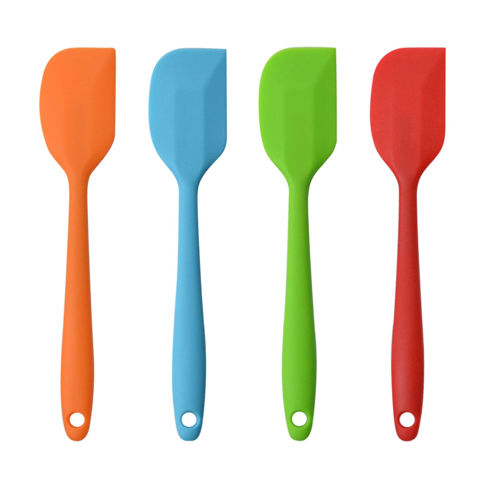 MOACC silicone spatulas 11-inch heat resistant for coated cookware and safe cooking