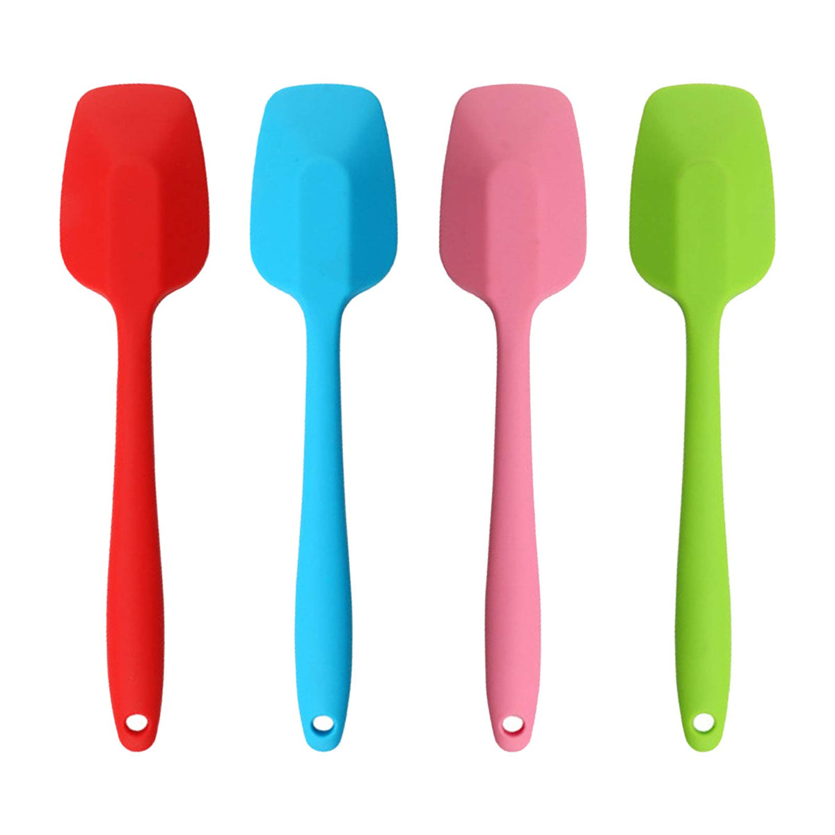 MOACC silicone spatulas heat-resistant up to 500°F for browning and mixing