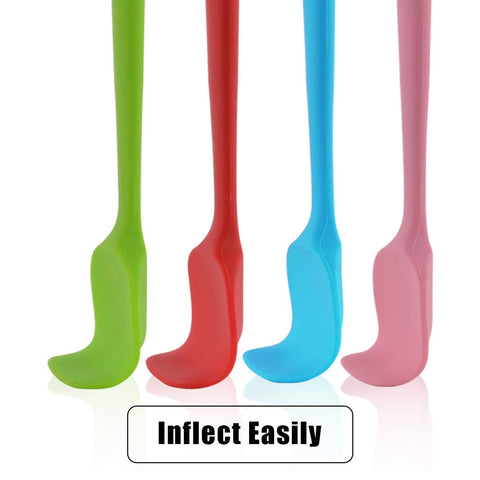 MOACC spatulas with non-stick-safe silicone protect coated cookware surfaces
