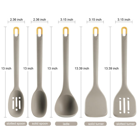 MOACC dishwasher-safe utensils with hanging loop for easy storage