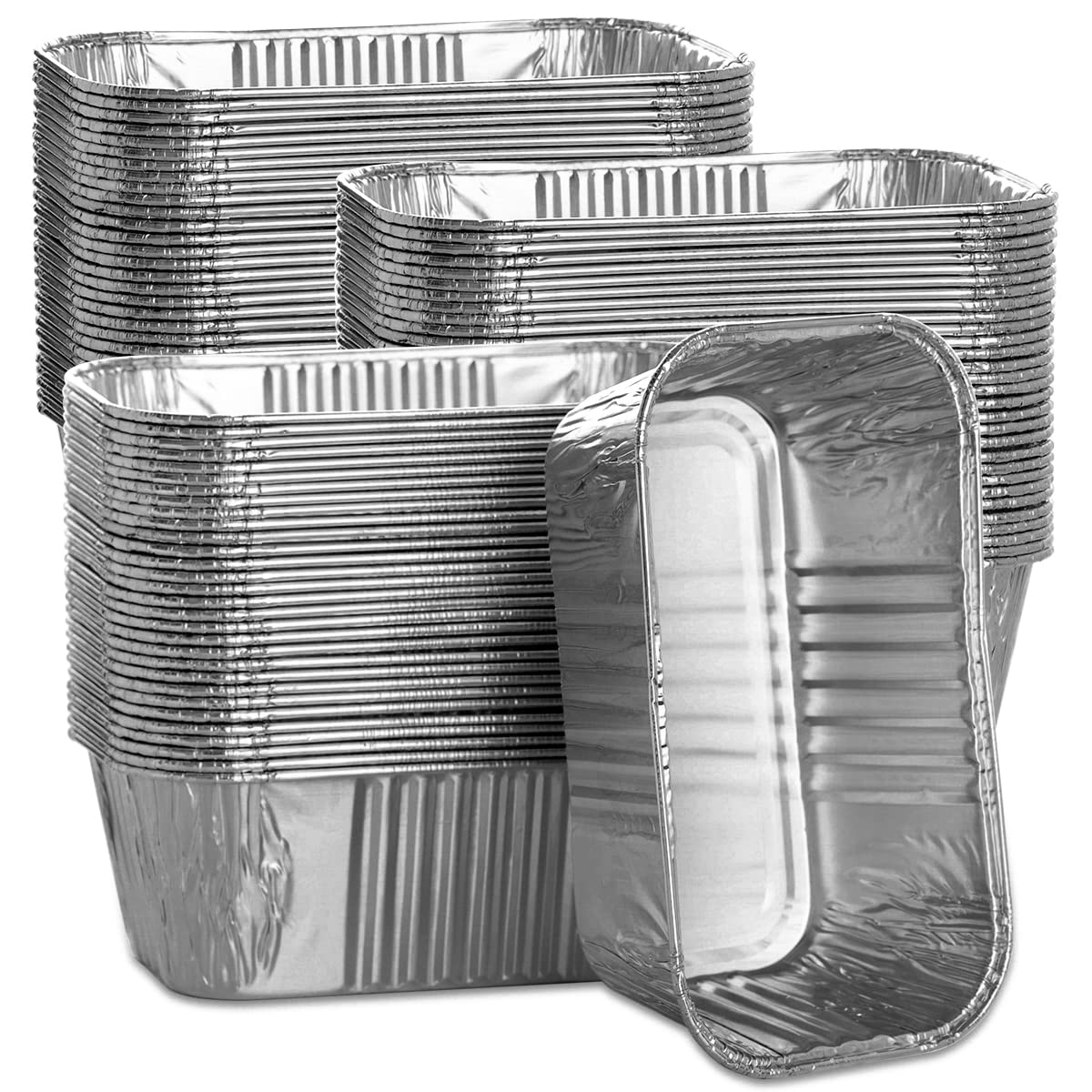 MOACOCK mini loaf pan 6x3.5 inch, oven-ready for single-serve bakes.