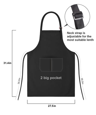 Moanlor Art pockets provide convenient storage for utensils and towels during cooking