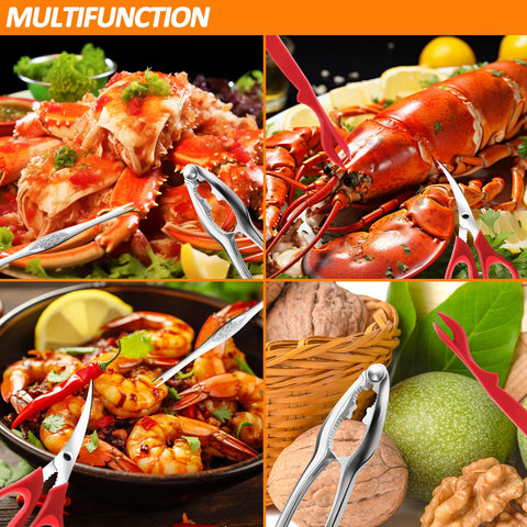 Mobzio ergonomic seafood tools enhance comfort during seafood feasts.