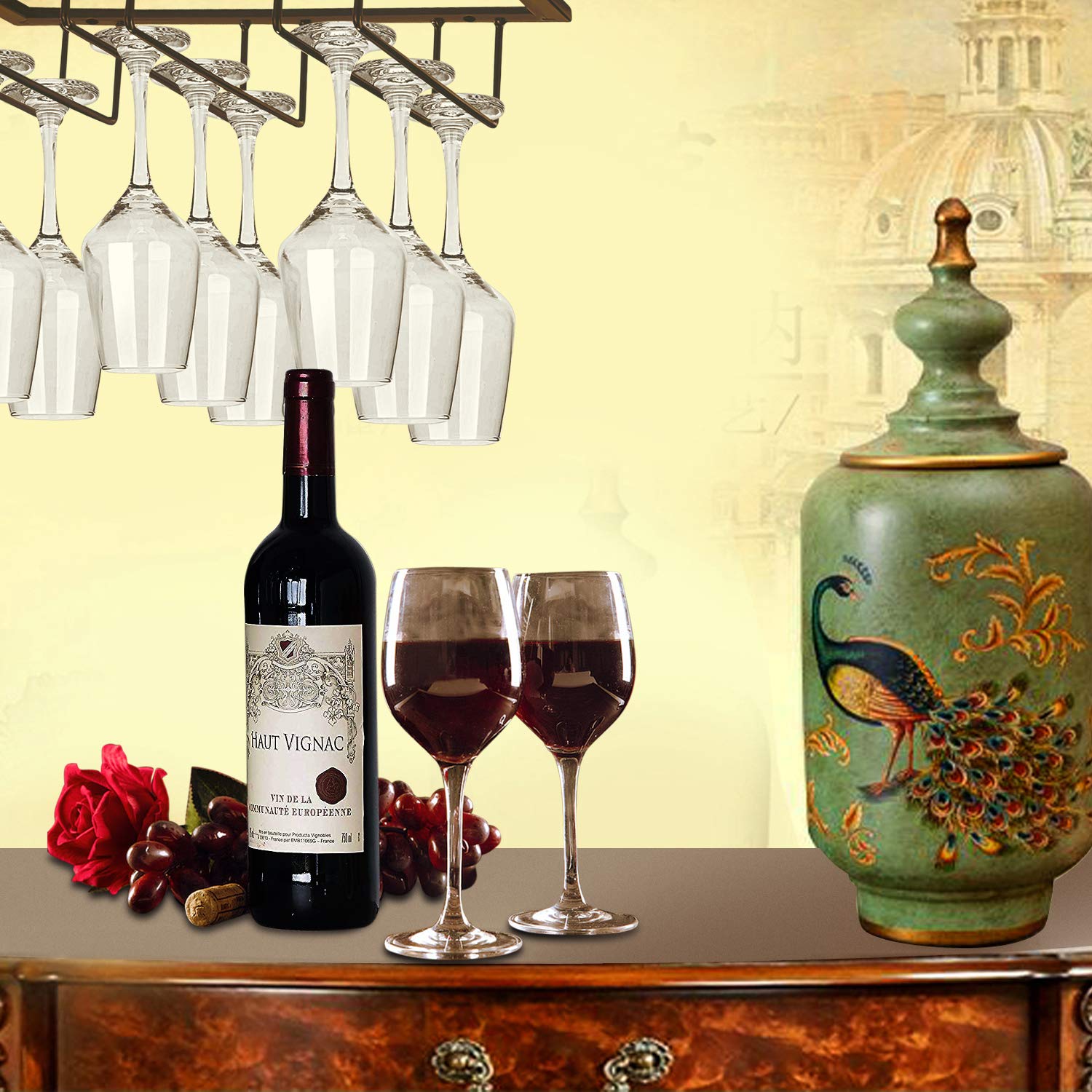 MOCOUM compact, elegant design that fits kitchen or bar decor while freeing space