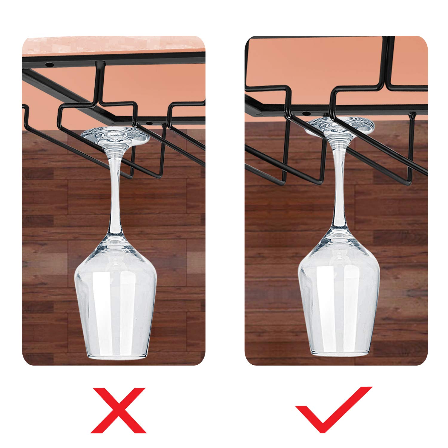 MOCOUM easy installation with included screws for quick mounting