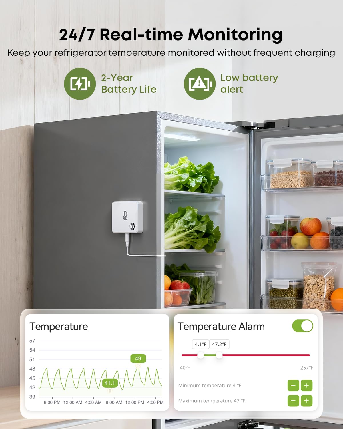 MOCREO Alexa compatibility showing voice temperature queries