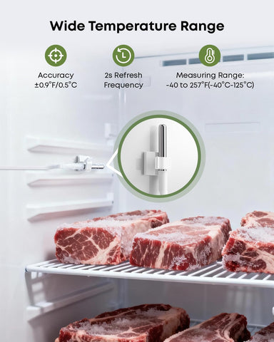 MOCREO hub alarm with loud 80dB siren for freezer alerts