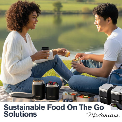 Modaniam modern luxury bento box elevates meal presentation and convenience.