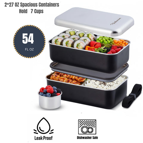 Modaniam shatter-proof, lightweight lunch container designed for daily use.