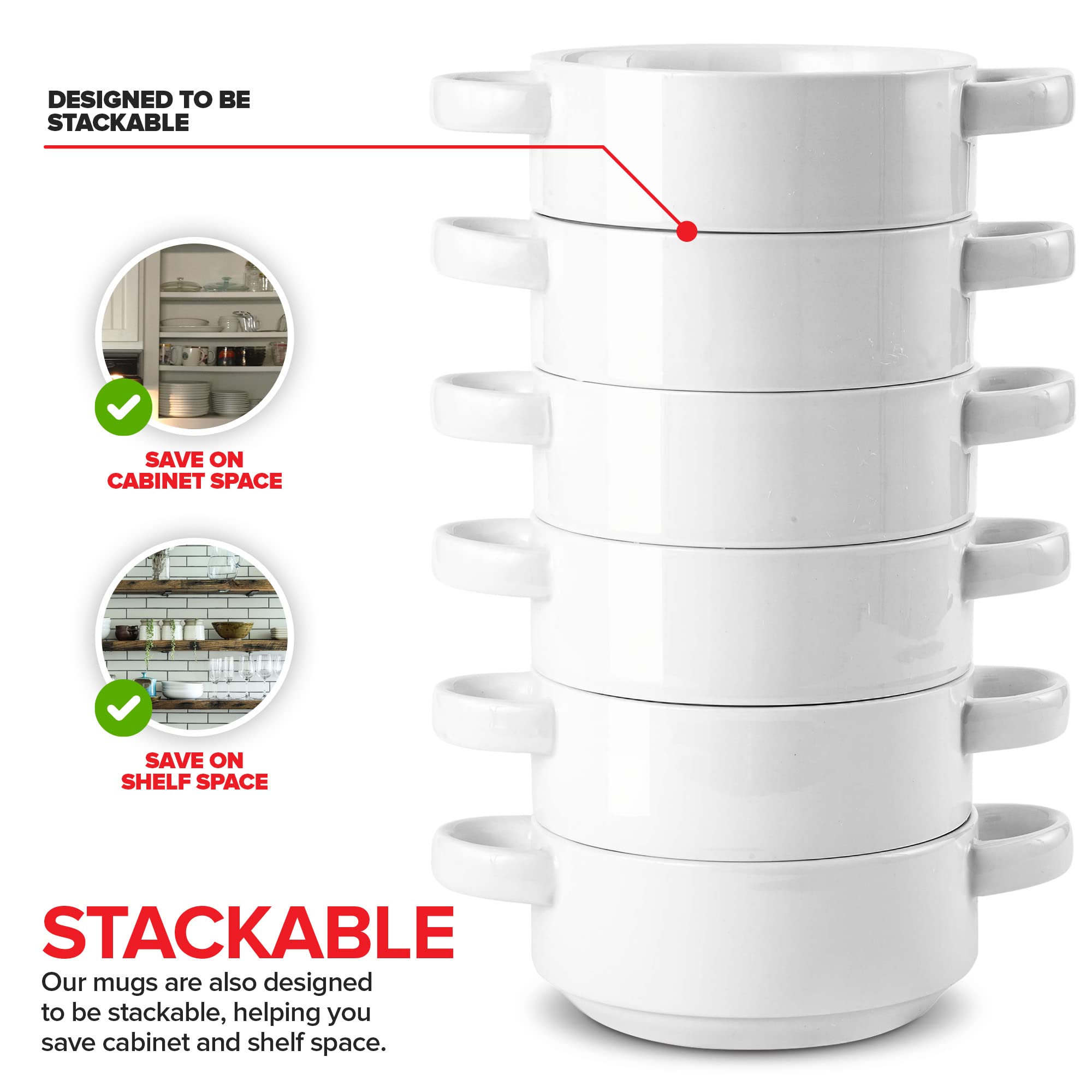 Modern Innovations dishwasher-safe stoneware for quick, effortless cleanup.