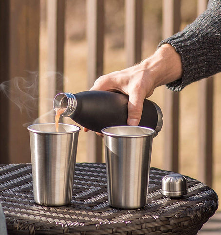 Modern Innovations lead-free BPA-free cup offers clean tasting performance for every beverage.